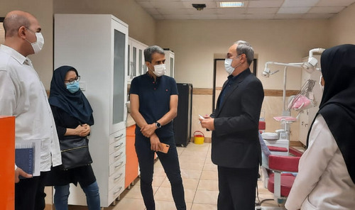 بازدید گروه دهان و دندان معاونت بهداشت از مراکز و کلینیک‎های دندانپزشکی مرکز بهداشت جنوب تهران 